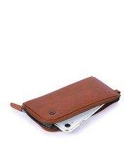 PIQUADRO CAMPIONARIO - BLACK SQUARE Smartphone holder wallet LEATHER - Tablet holder& Organizer - 2