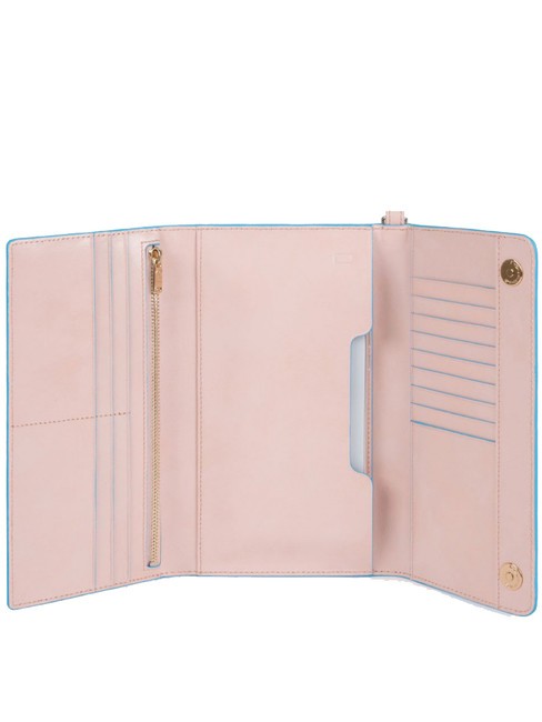 CAMPIONARIO - BLUE SQUARE  Leather wallet ROSA - Women&rsquo;s Wallets