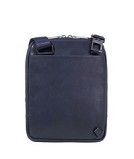 PIQUADRO CARL Leather iPad mini pouch blue - Over-the-shoulder Bags for Men - 3