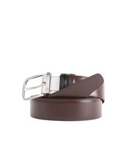 PIQUADRO X11  Double-sided leather belt - Belts