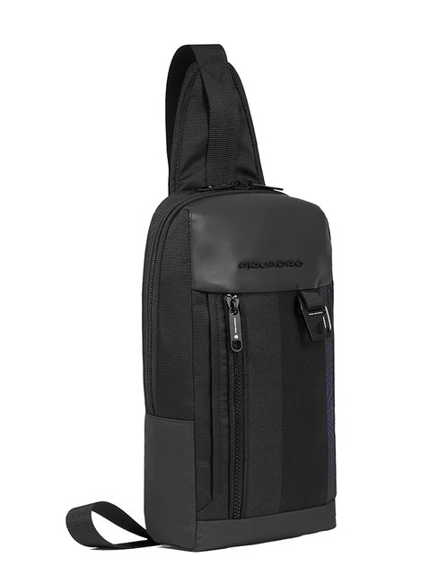STEVE Single shoulder backpack bag Black - Over-the-shoulder Bags for Men