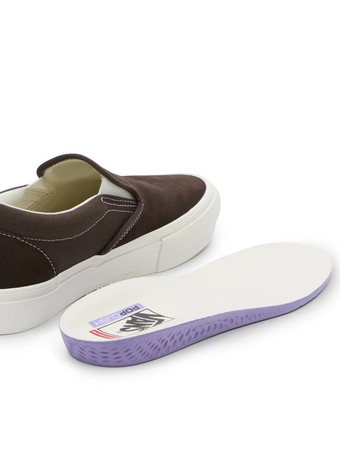 SKATE SLIP-ON Skate sneakers chocolate brown - Men&rsquo;s shoes