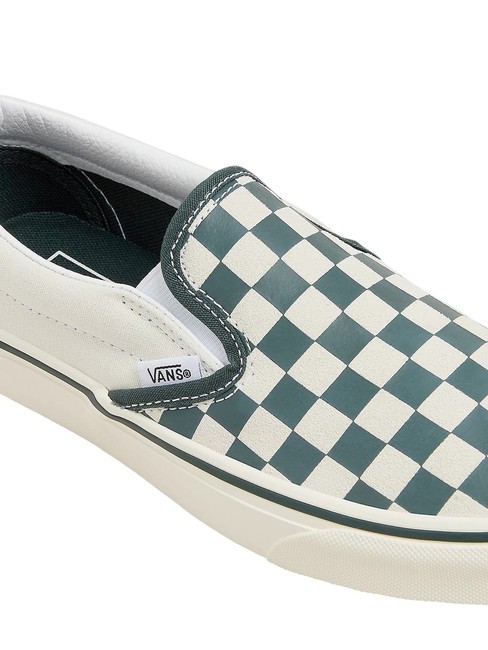 CLASSIC SLIP-ON  Canvas shoes green/true white - Unisex shoes