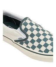 VANS CLASSIC SLIP-ON  Canvas shoes green/true white - Unisex shoes - 3