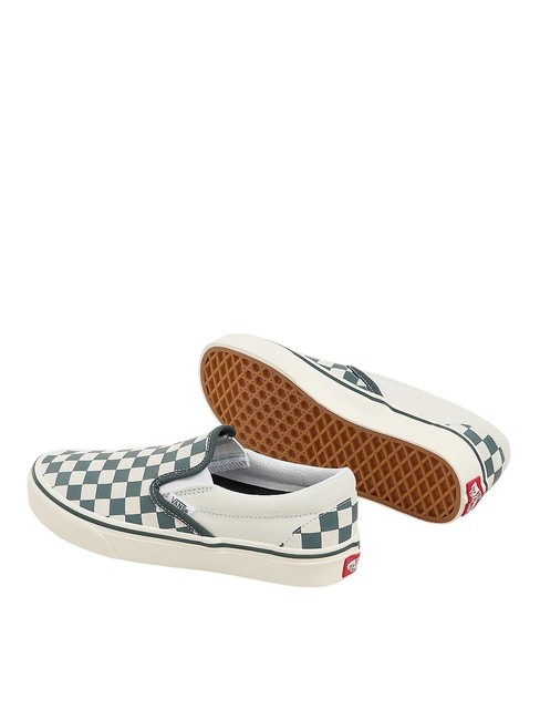 CLASSIC SLIP-ON  Canvas shoes green/true white - Unisex shoes