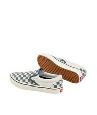 VANS CLASSIC SLIP-ON  Canvas shoes green/true white - Unisex shoes - 4