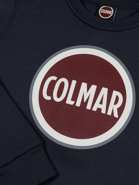 MODISH KIDS Crewneck sweatshirt with logo print navy blue - Baby Sweatshirt