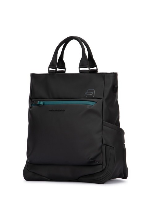 CORNER SPECIALE GOMMATO  13" Laptop Briefcase / Backpack Black - Work Briefcases