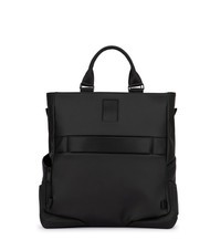 PIQUADRO CORNER SPECIALE GOMMATO  13" Laptop Briefcase / Backpack Black - Work Briefcases - 3