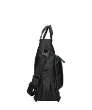 PIQUADRO CORNER SPECIALE GOMMATO  13" Laptop Briefcase / Backpack Black - Work Briefcases - 4