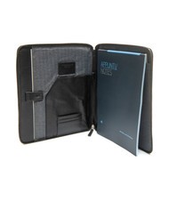 PIQUADRO CAMPIONARIO - PYRAMID Leather clipboard Black - Tablet holder& Organizer - 2
