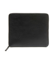 PIQUADRO CAMPIONARIO - PYRAMID Leather clipboard Black - Tablet holder& Organizer - 3