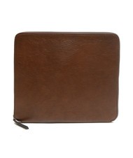 PIQUADRO CAMPIONARIO - PYRAMID Leather clipboard BROWN - Tablet holder& Organizer - 4