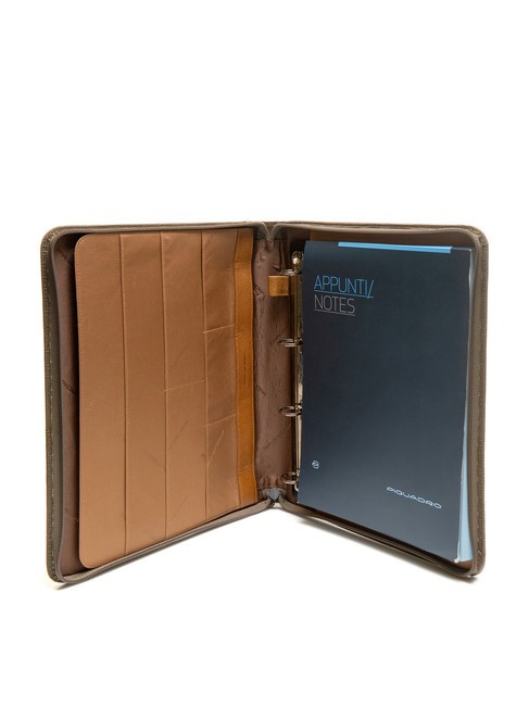 CAMPIONARIO - P16 P16 Notepad holder A4 LEATHER - Tablet holder& Organizer