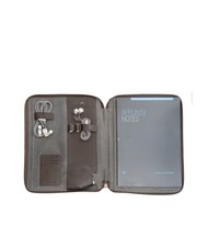 PIQUADRO CAMPIONARIO - BLACK SQUARE Leather A4 clipboard - Tablet holder& Organizer