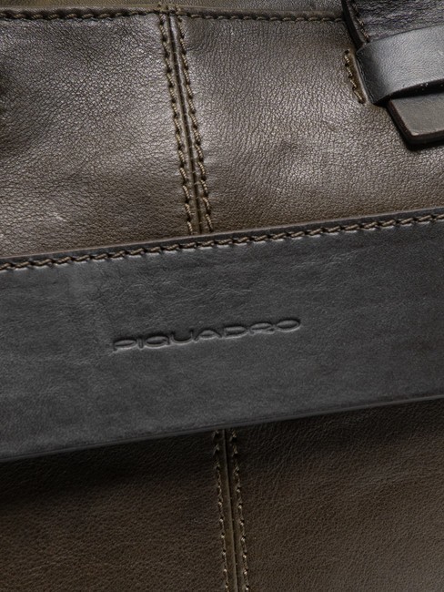 CAMPIONARIO PYRAMID Vertical folder for PC 14 " GREEN - Work Briefcases