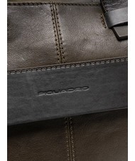 PIQUADRO CAMPIONARIO PYRAMID Vertical folder for PC 14 " GREEN - Work Briefcases - 4