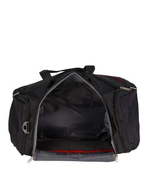 BOMBAY BEACH  Duffel bag with shoulder strap BLACK - Duffle bags