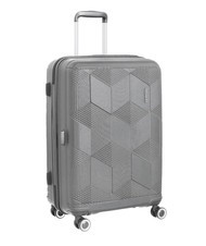AMERICAN TOURISTER SUNCHASER  Medium Trolley SILVER - Rigid Trolley Cases - 6