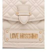 LOVE MOSCHINO QUILTED Briefcase bag with shoulder strap ivory - Women&rsquo;s Bags - 4