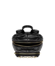 LOVE MOSCHINO GOLD CHAIN Backpack Black - Women’s Bags - 4
