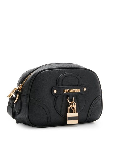 PADLOCK Mini Shoulder Bag Black - Women’s Bags