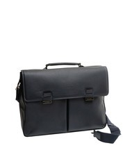 PIQUADRO folder DAVID, 15.6 "PC port blue - Work Briefcases - 2