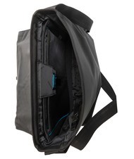 PIQUADRO CAMPIONARIO - FRAME FRAME out Messenger pc holder 14 " Black - Work Briefcases - 4