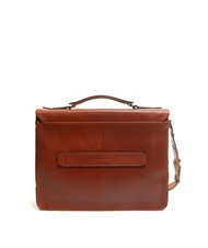 PIQUADRO CAMPIONARIO - PIONEER 15.6 "PC briefcase LEATHER - Work Briefcases - 2