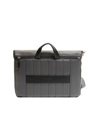 PIQUADRO Messenger SPOCK, PC holder 15 " GREY - Work Briefcases - 4