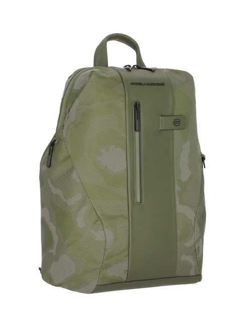 BRIEF 2 Laptop backpack 14 " camouflage reflected green - Laptop backpacks