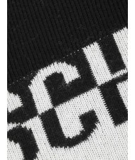 MOSCHINO BICOLOR Logo scarf black - Scarves - 3