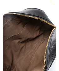 THE BRIDGE DOMITILLA  Beauty in leather Black Gold - Beauty Case - 5