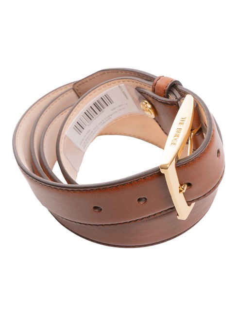 CORE  Leather belt BROWN - Belts