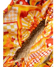 YNOT JAVA Medium straw beach bag orange - Women&rsquo;s Bags - 5