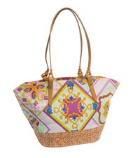 YNOT SICILY Large beach shopping bag purple - Women’s Bags - 2