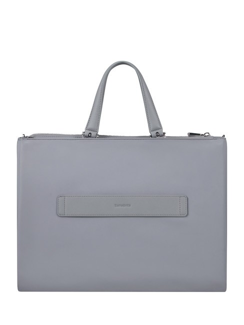 ZALIA 3.0  14.1" laptop bag with shoulder strap silver grey - Work Briefcases
