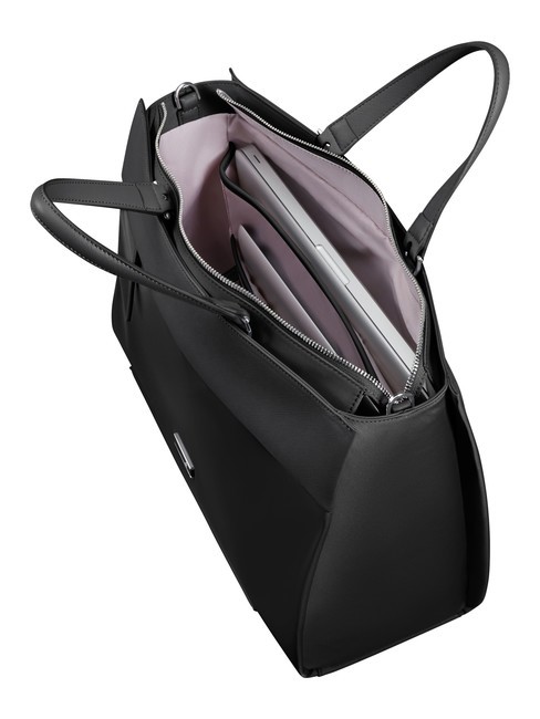 ZALIA 3.0  14.1" laptop bag with shoulder strap BLACK - Work Briefcases