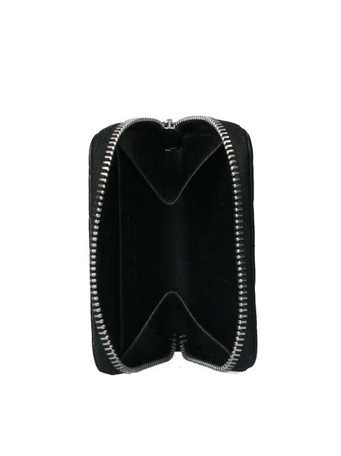 CHARLOTTE Mini wallet with studs black - Women’s Wallets