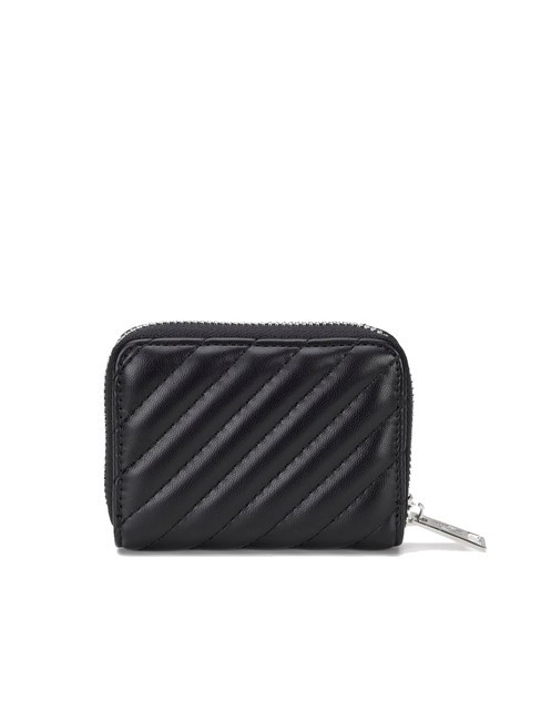 CHARLOTTE Mini wallet with studs black - Women’s Wallets