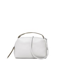 GIANNI CHIARINI ALIFA Leather bag with shoulder strap MARBLE - Women’s Bags - 3