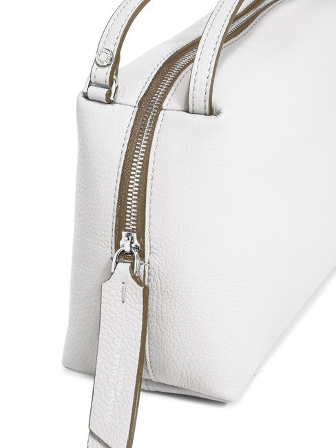 ALIFA Leather bag with shoulder strap MARBLE - Women’s Bags