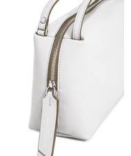 GIANNI CHIARINI ALIFA Leather bag with shoulder strap MARBLE - Women’s Bags - 4