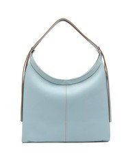 GIANNI CHIARINI NORMA Leather Hobo Shoulder Bag sky - Women&rsquo;s Bags - 3
