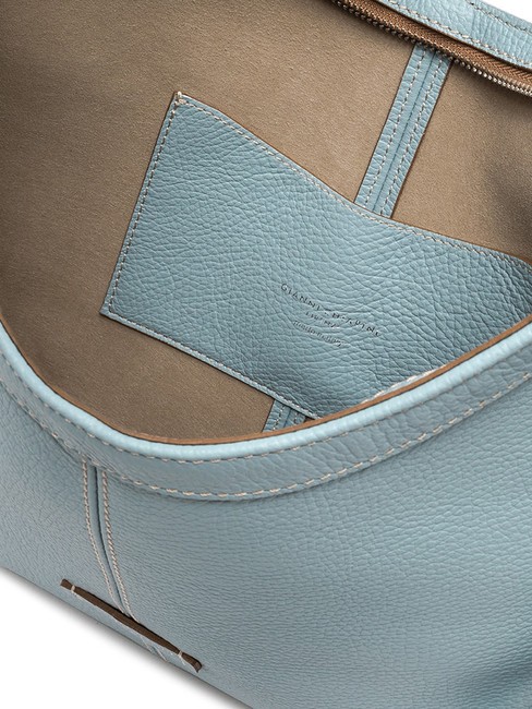 NORMA Leather Hobo Shoulder Bag sky - Women&rsquo;s Bags