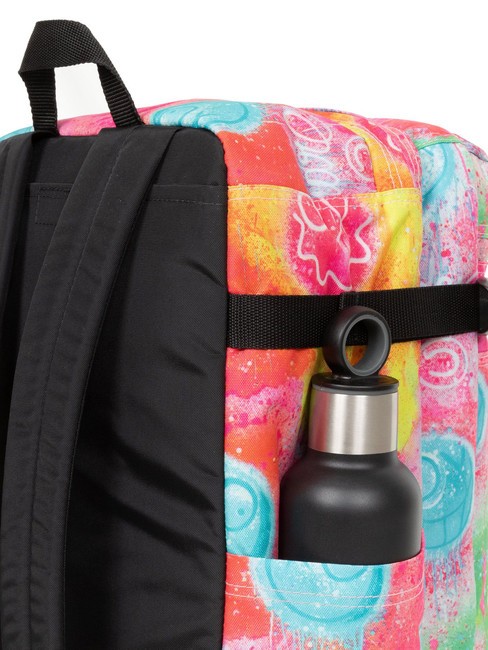 TRANSIT' R PACK x Andrè 15.6" laptop backpack fluorescent clouds - Laptop backpacks