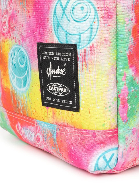 TRANSIT' R PACK x Andrè 15.6" laptop backpack fluorescent clouds - Laptop backpacks