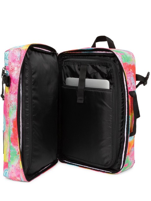 TRANSIT' R PACK x Andrè 15.6" laptop backpack fluorescent clouds - Laptop backpacks