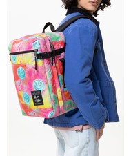 EASTPAK TRANSIT' R PACK x Andrè 15.6" laptop backpack fluorescent clouds - Laptop backpacks - 6