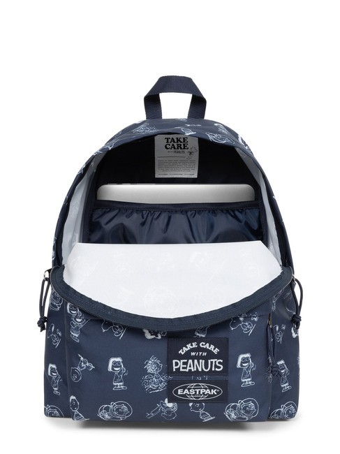 PADDED PAK'R x PEANUTS 13" Laptop Backpack peanuts navy - Backpacks & School and Leisure